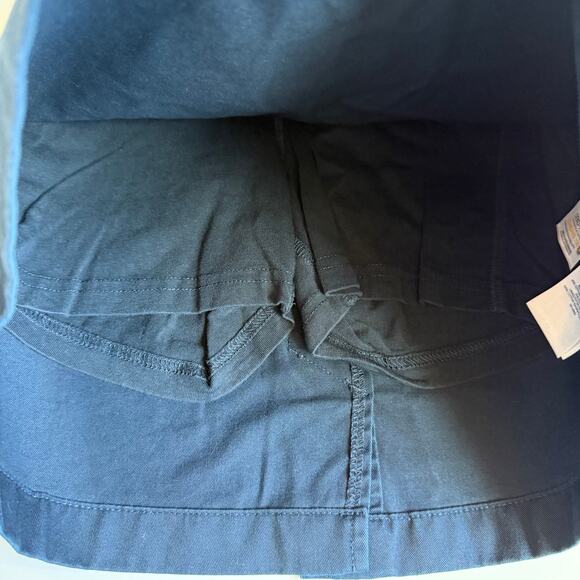 Lands End Girls Navy Chino Skort 6 - Picture 3 of 9